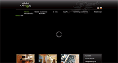 Desktop Screenshot of kuchnie.ekkidesign.pl