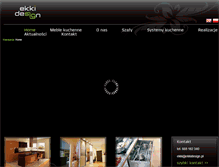 Tablet Screenshot of kuchnie.ekkidesign.pl
